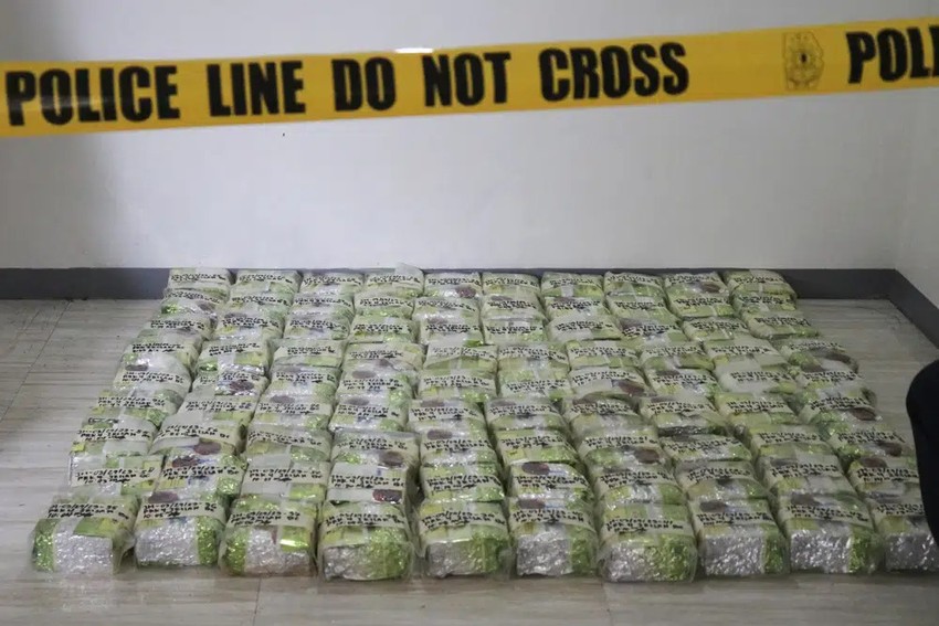 Cảnh sát Philippines thu giữ hơn 500 kg ma túy đá giấu trong túi trà 